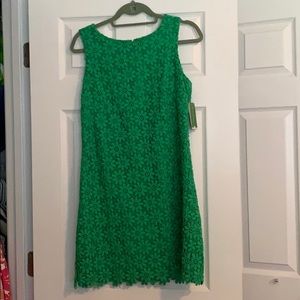 Lily Pulitzer NWT green lace dress.